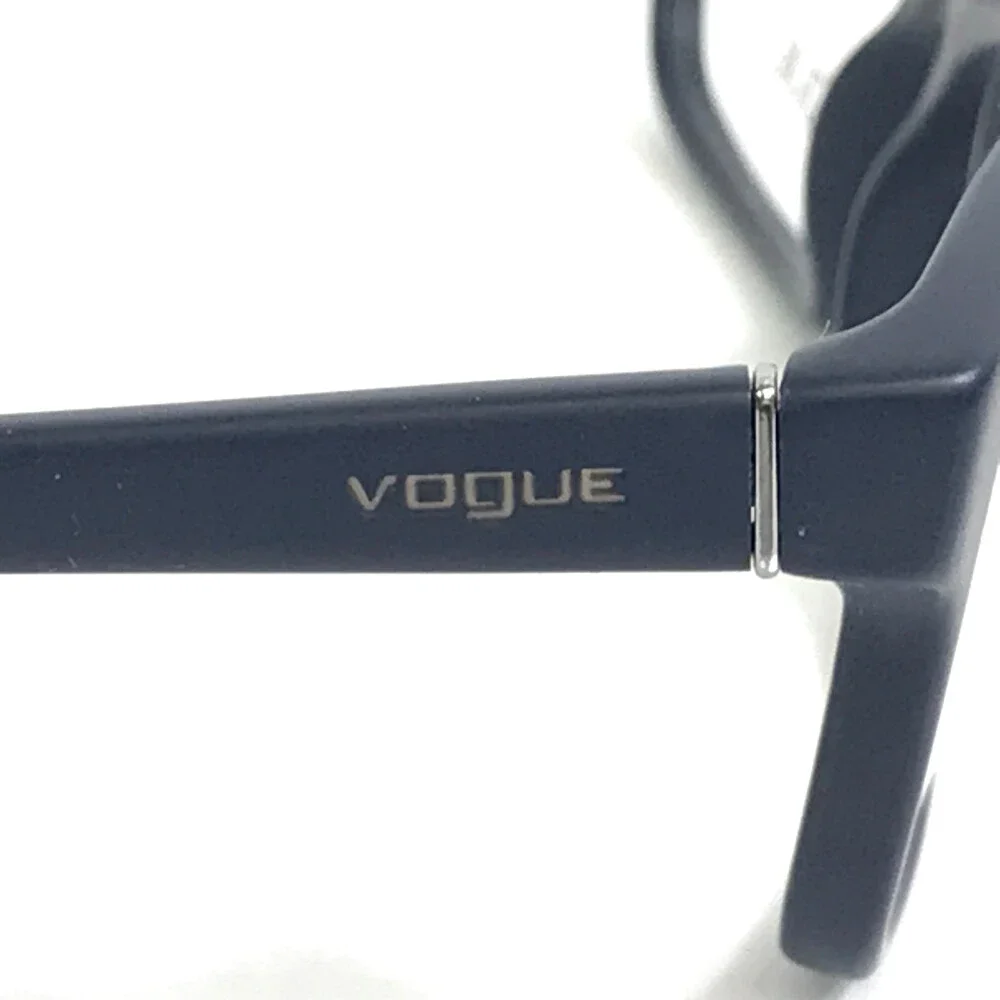 Vogue Eyeglasses Frames VO2886 2225 Matte Blue Rectangle Full Rim 53-16-140